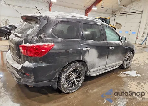 2017 Nissan Pathfinder z USA, uszkodzony, nr VIN 5N1DR2MMXHC669530